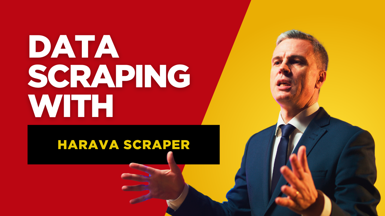 Harava Scraper Now Available on the Chrome Web Store